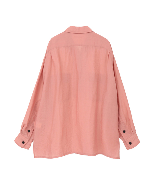 CURRENTAGE(カレンテージ)の「Pullover work shirt(MEN'S)(シャツ/ブラウス・メンズ・グレー/ピンク・3)」の3枚目の写真