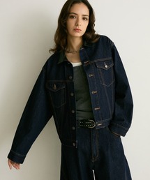 PBLIM（ページボーイリム）の「《UNISEX/セットアップ対応》レザーカラーGジャン（デニムジャケット）」