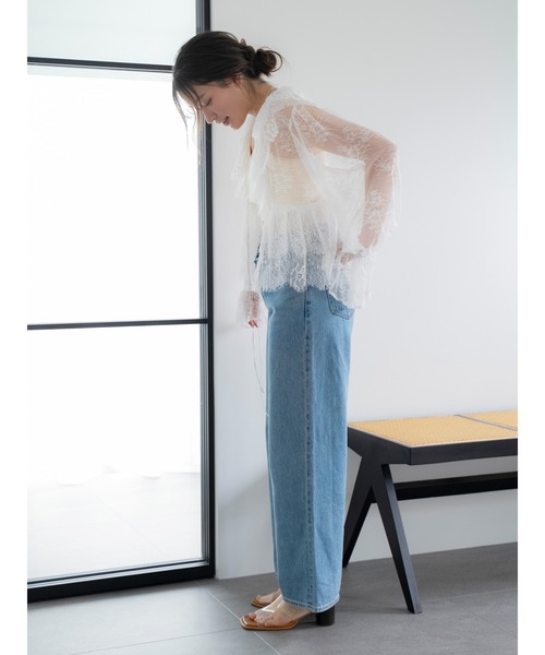 Levi's(リーバイス)の「Levi's別注 CINCH WIDE LEG REMAKE DENIM(デニムパンツ・レディース・ブルー・26inch/25inch/24inch)」の21枚目の写真