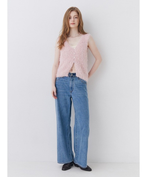 Levi's(リーバイス)の「Levi's別注 CINCH WIDE LEG REMAKE DENIM(デニムパンツ・レディース・ブルー・26inch/25inch/24inch)」の14枚目の写真
