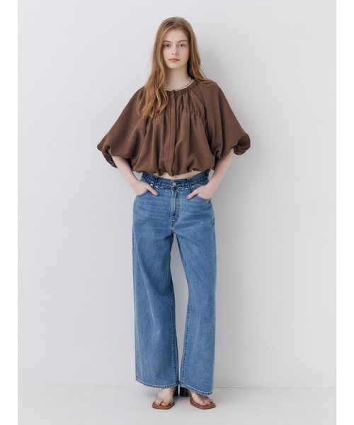 Levi's(リーバイス)の「Levi's別注 CINCH WIDE LEG REMAKE DENIM(デニムパンツ・レディース・ブルー・26inch/25inch/24inch)」の16枚目の写真