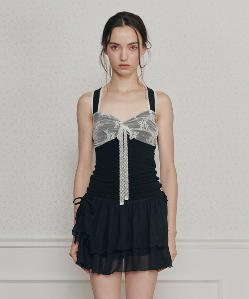 PAIN OR PLEASURE（ペインオアプレジャー）の「ANEMONE TOP black（Tシャツ/カットソー・レディース・その他・SMALL/MEDIUM）」の2枚目の写真