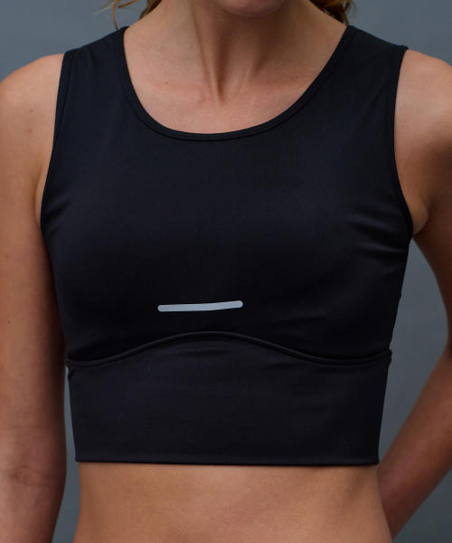 MENASOO（ミナス）の「Pace Hold Sport Bra Top_Black（チューブトップ・レディース・ブラック・SMALL/MEDIUM/LARGE/X-LARGE）」の8枚目の写真