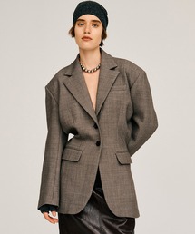 waist belt tailored jacket（ウエストベルトテーラードジャケット