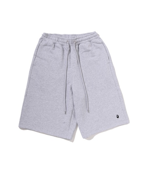 A BATHING APE(アベイシングエイプ)の「ONE POINT KNEE LENGTH RELAXED FIT SWEAT SHORTS(スウェットパンツ・メンズ・グレー・X-LARGE/MEDIUM)」の1枚目の写真