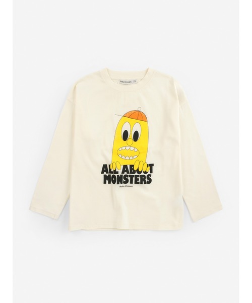 BOBO CHOSES(ボボショーズ)の「Bigtooth Lemon T-shirt(Tシャツ/カットソー・キッズ・オフホワイト・155cm/100cm/110cm/120cm/135cm/145cm)」の1枚目の写真