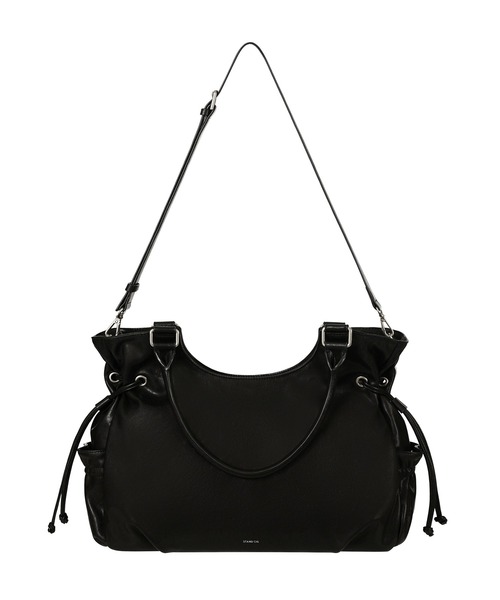 STAND OIL(スタンドオイル)の「STAND OIL/スタンドオイル BREEZY BAG ブリージーバッグ 2WAY ハンドバッグ ショルダーバッグ 大容量 通勤 通学 レディース 秋 秋服 2026年秋冬(ショルダーバッグ・レディース・ブラック/グレー/ワインレッド・FREE)」の6枚目の写真