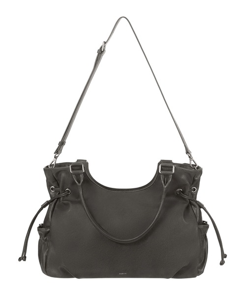 STAND OIL(スタンドオイル)の「STAND OIL/スタンドオイル BREEZY BAG ブリージーバッグ 2WAY ハンドバッグ ショルダーバッグ 大容量 通勤 通学 レディース 秋 秋服 2026年秋冬(ショルダーバッグ・レディース・ブラック/グレー/ワインレッド・FREE)」の9枚目の写真