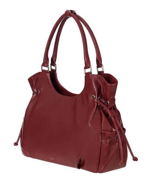 STAND OIL(スタンドオイル)の「STAND OIL/スタンドオイル BREEZY BAG ブリージーバッグ 2WAY ハンドバッグ ショルダーバッグ 大容量 通勤 通学 レディース 秋 秋服 2026年秋冬(ショルダーバッグ・レディース・ブラック/グレー/ワインレッド・FREE)」の10枚目の写真