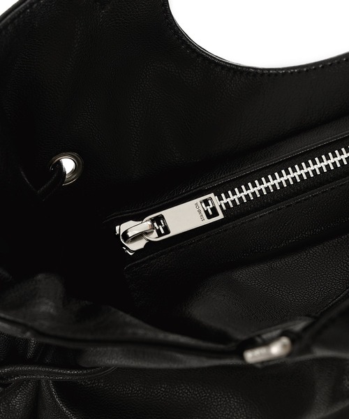 STAND OIL(スタンドオイル)の「STAND OIL/スタンドオイル BREEZY BAG ブリージーバッグ 2WAY ハンドバッグ ショルダーバッグ 大容量 通勤 通学 レディース 秋 秋服 2026年秋冬(ショルダーバッグ・レディース・ブラック/グレー/ワインレッド・FREE)」の16枚目の写真