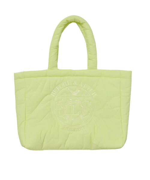 LOTSYOU(ロッツユー)の「lotsyou_Fairy tale Padding Big bag Light Yellow(ショルダーバッグ・レディース・その他・O/S)」の1枚目の写真