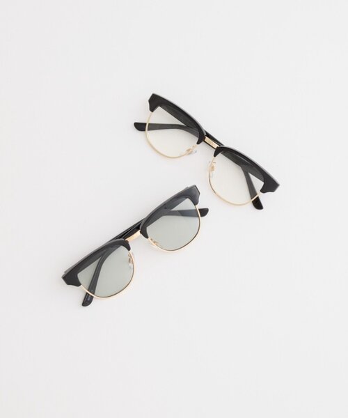 COLONY 2139（コロニートゥーワンスリーナイン）の「【UNISEX】サーモントハーフリムサングラス（サングラス・メンズ・グレー/ブラック・FREE）」の3枚目の写真