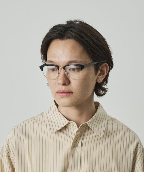 COLONY 2139（コロニートゥーワンスリーナイン）の「【UNISEX】サーモントハーフリムサングラス（サングラス・メンズ・グレー/ブラック・FREE）」の4枚目の写真