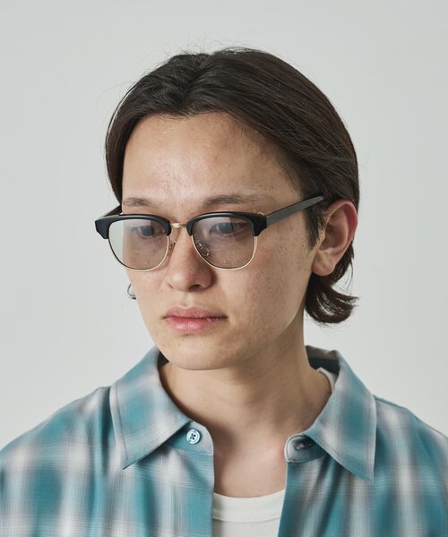 COLONY 2139（コロニートゥーワンスリーナイン）の「【UNISEX】サーモントハーフリムサングラス（サングラス・メンズ・グレー/ブラック・FREE）」の7枚目の写真