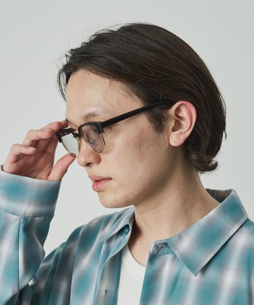 COLONY 2139（コロニートゥーワンスリーナイン）の「【UNISEX】サーモントハーフリムサングラス（サングラス・メンズ・グレー/ブラック・FREE）」の8枚目の写真