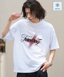 WEGO/接触冷感3D刺繍Tシャツ