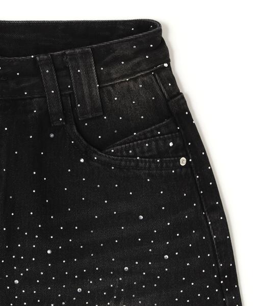 L.H.P(エルエイチピー)の「MAVYTH/メヴィス/RHINESTONE MINI SKIRT(スカート・レディース・ブルー系その他3/ブラック・M/L)」の10枚目の写真