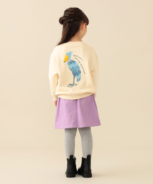 BEAMS mini(ビームスミニ)の「【COLLABORATION】那須どうぶつ王国・神戸どうぶつ王国 / アニマル HIP スウェット 2026FW(90~140cm)(スウェット・キッズ・ホワイト系その他5/ネイビー/オレンジ系その他3・120/90/110/100/140/130)」の6枚目の写真