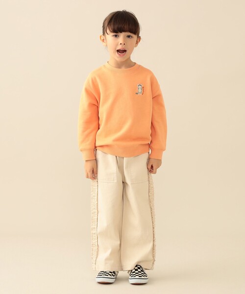 BEAMS mini(ビームスミニ)の「【COLLABORATION】那須どうぶつ王国・神戸どうぶつ王国 / アニマル HIP スウェット 2026FW(90~140cm)(スウェット・キッズ・ホワイト系その他5/ネイビー/オレンジ系その他3・120/90/110/100/140/130)」の10枚目の写真