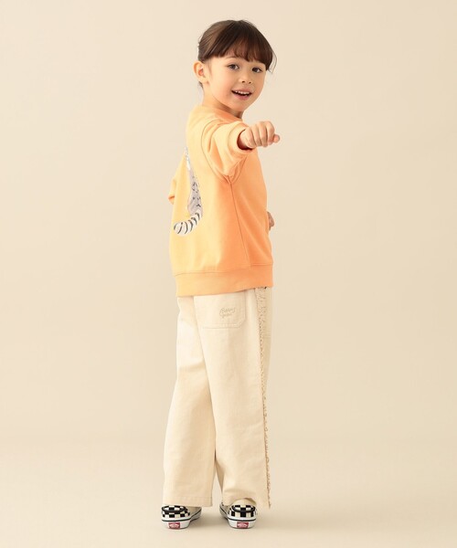 BEAMS mini(ビームスミニ)の「【COLLABORATION】那須どうぶつ王国・神戸どうぶつ王国 / アニマル HIP スウェット 2026FW(90~140cm)(スウェット・キッズ・ホワイト系その他5/ネイビー/オレンジ系その他3・120/90/110/100/140/130)」の11枚目の写真