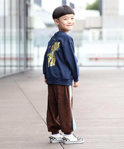 BEAMS mini(ビームスミニ)の「【COLLABORATION】那須どうぶつ王国・神戸どうぶつ王国 / アニマル HIP スウェット 2026FW(90~140cm)(スウェット・キッズ・ホワイト系その他5/ネイビー/オレンジ系その他3・120/90/110/100/140/130)」の18枚目の写真