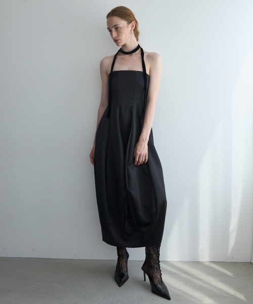 JOSE MOON(ジョゼムーン)の「BARE BRREL DRESS(ワンピース・レディース・ブラック/ホワイト・38/36)」の1枚目の写真