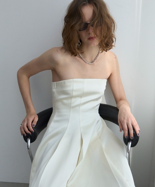 JOSE MOON(ジョゼムーン)の「BARE BRREL DRESS(ワンピース・レディース・ブラック/ホワイト・38/36)」の22枚目の写真