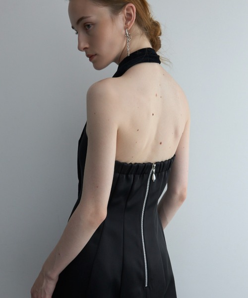 JOSE MOON(ジョゼムーン)の「BARE BRREL DRESS(ワンピース・レディース・ブラック/ホワイト・38/36)」の8枚目の写真