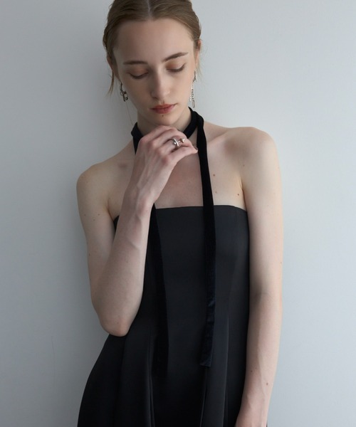 JOSE MOON(ジョゼムーン)の「BARE BRREL DRESS(ワンピース・レディース・ブラック/ホワイト・38/36)」の7枚目の写真