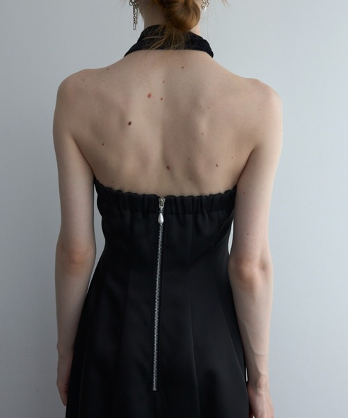 JOSE MOON(ジョゼムーン)の「BARE BRREL DRESS(ワンピース・レディース・ブラック/ホワイト・38/36)」の9枚目の写真