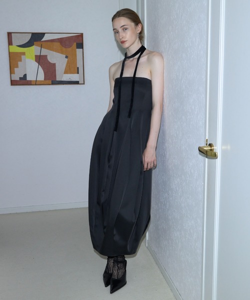 JOSE MOON(ジョゼムーン)の「BARE BRREL DRESS(ワンピース・レディース・ブラック/ホワイト・38/36)」の11枚目の写真