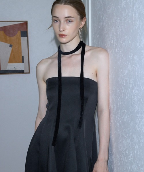 JOSE MOON(ジョゼムーン)の「BARE BRREL DRESS(ワンピース・レディース・ブラック/ホワイト・38/36)」の12枚目の写真