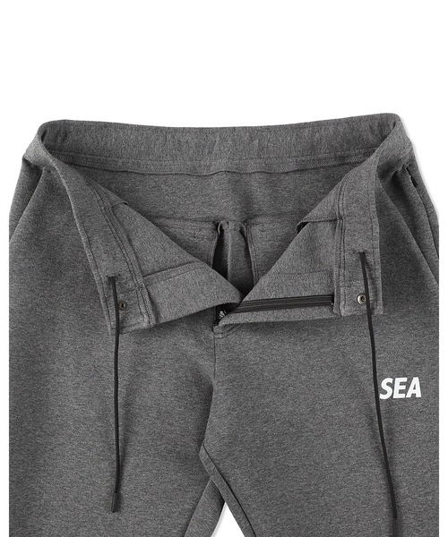 WIND AND SEA（ウィンダンシー）の「TECH SWEAT PANTS（スウェットパンツ・メンズ・グレー/ネイビー/ブラック・X-LARGE/LARGE/SMALL/MEDIUM）」の10枚目の写真