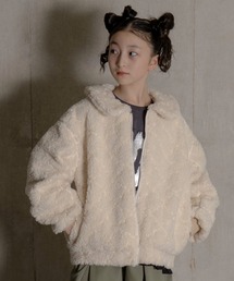 MAKE YOUR DAY（メイクユアデイ）の「3柄ボアブルゾン■150.160cm（ブルゾン）」