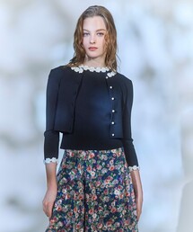 TOCCA（トッカ）の「SUGAR FLOWER KNIT カーディガン（カーディガン/ボレロ）」