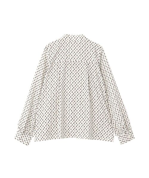 YECCA VECCA(イェッカヴェッカ)の「スカーフリング付きボウタイブラウス(シャツ/ブラウス・レディース・ブルー系その他7/マルチ/ネイビー/アイボリー・FREE)」の22枚目の写真