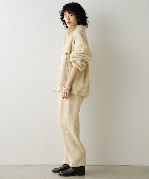 Whim Gazette(ウィムガゼット)の「【GEMINI】ポーラテックパンツ/セットアップ可(その他パンツ・レディース・オフホワイト/ネイビー・FREE)」の20枚目の写真