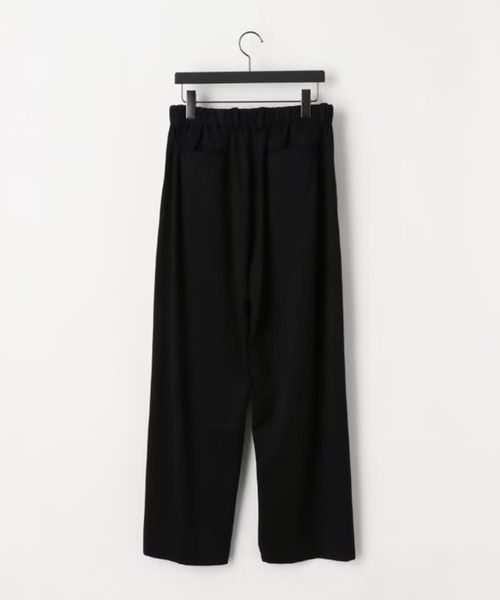 STUDIOUS(ステュディオス)の「46G Pintuck Pants(スラックス・メンズ・ブラック・M/L)」の3枚目の写真