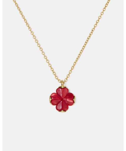 スペード フラワー ミニ ペンダント（ネックレス）｜kate spade new 