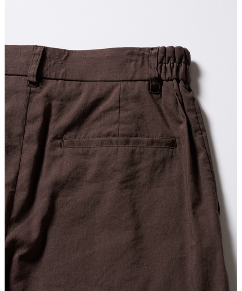 wjk(ダヴルジェイケイ)の「viscose linen semi-wide slacks(スラックス・メンズ・ブラウン/スミクロ・X-LARGE/LARGE/MEDIUM/SMALL)」の21枚目の写真