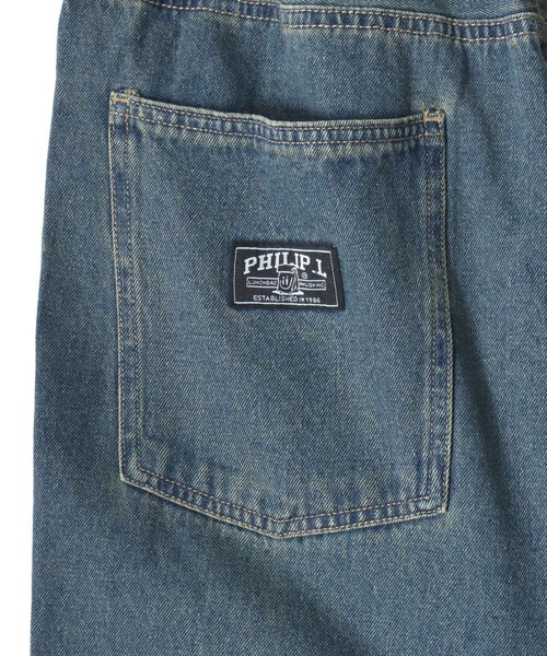 Philip Lumbang(フィリップランバン)の「Philip Lumbang/フィリップランバン オーバーサイズ ストリート ヴィンテージ加工 ワイドデニムパンツ/バギーパンツ/レディース メンズ(デニムパンツ・メンズ・ブラウン/ブルー/ブラック・M/L/XL)」の21枚目の写真