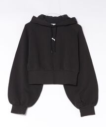 PUMA ウェア プーマウェア W ESS CROPPED HOODIE TR Hoodies 639109 01BK