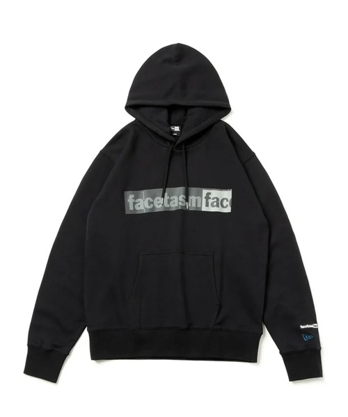 FACETASM(ファセッタズム)の「FACETASM/ファセッタズム × NEW ERA/ニューエラ LOGO Hoodie コラボロゴ カンガルーポケット プルオーバーパーカー 2026年 夏 夏服(パーカー・メンズ・ブラック・M/L)」の1枚目の写真