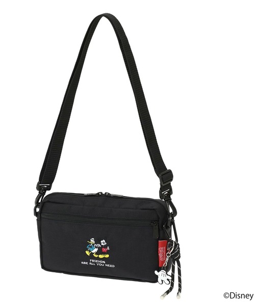 Manhattan Portage(マンハッタンポーテージ)の「Manhattan Portage/マンハッタンポーテージ ショルダーバック "ミッキー&フレンズ コレクション" JOGGER(L)JPN VER/MICKEY/26 MP1404L2MIC26(ショルダーバッグ・メンズ・ブラック・FREE)」の1枚目の写真