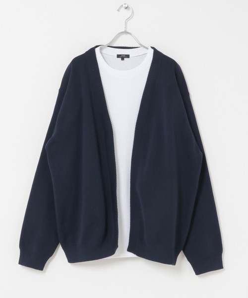 ITEMS URBANRESEARCH(アイテムズ アーバンリサーチ)の「高機能ニットカーディガンアンサンブル(カーディガン/ボレロ・メンズ・モカ/ネイビー/ダークグレー/ブラック・MEDIUM/LARGE)」の12枚目の写真