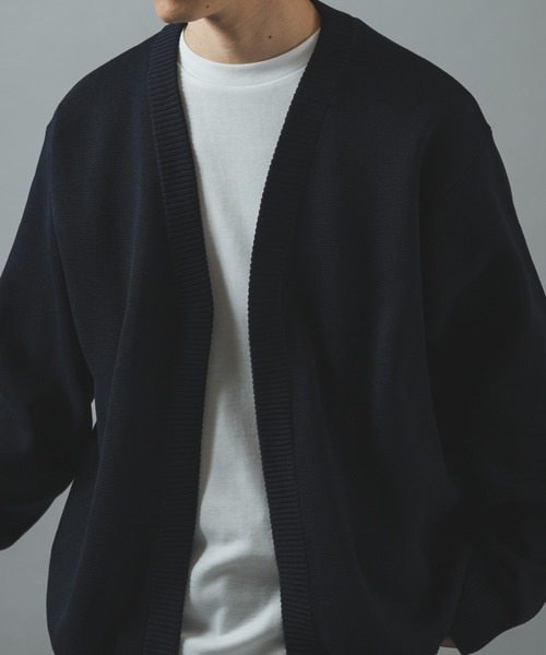 ITEMS URBANRESEARCH(アイテムズ アーバンリサーチ)の「高機能ニットカーディガンアンサンブル(カーディガン/ボレロ・メンズ・モカ/ネイビー/ダークグレー/ブラック・MEDIUM/LARGE)」の19枚目の写真