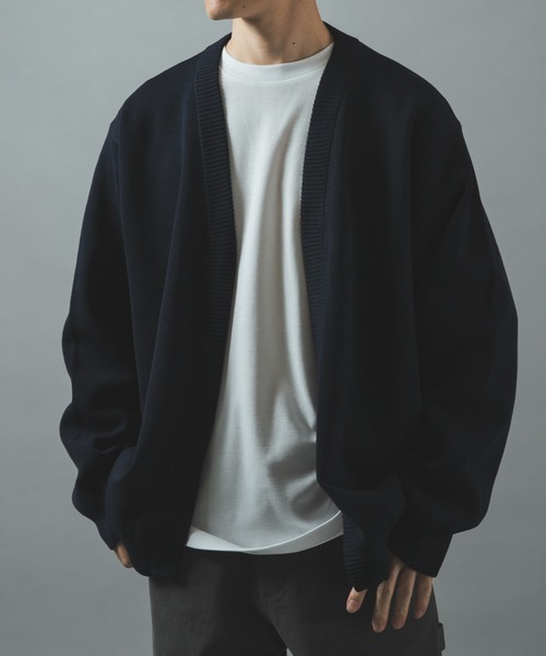ITEMS URBANRESEARCH(アイテムズ アーバンリサーチ)の「高機能ニットカーディガンアンサンブル(カーディガン/ボレロ・メンズ・モカ/ネイビー/ダークグレー/ブラック・MEDIUM/LARGE)」の21枚目の写真