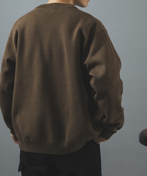 ITEMS URBANRESEARCH(アイテムズ アーバンリサーチ)の「高機能ニットカーディガンアンサンブル(カーディガン/ボレロ・メンズ・モカ/ネイビー/ダークグレー/ブラック・MEDIUM/LARGE)」の5枚目の写真