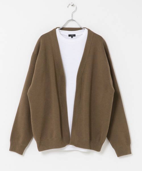 ITEMS URBANRESEARCH(アイテムズ アーバンリサーチ)の「高機能ニットカーディガンアンサンブル(カーディガン/ボレロ・メンズ・モカ/ネイビー/ダークグレー/ブラック・MEDIUM/LARGE)」の7枚目の写真