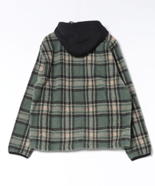 RVCA(ルーカ)の「RVCA メンズ DEL MAR SHERPA ZIP パーカー 【2026年秋冬モデル】(パーカー・メンズ・ブルー系その他・X-LARGE/LARGE/MEDIUM)」の2枚目の写真